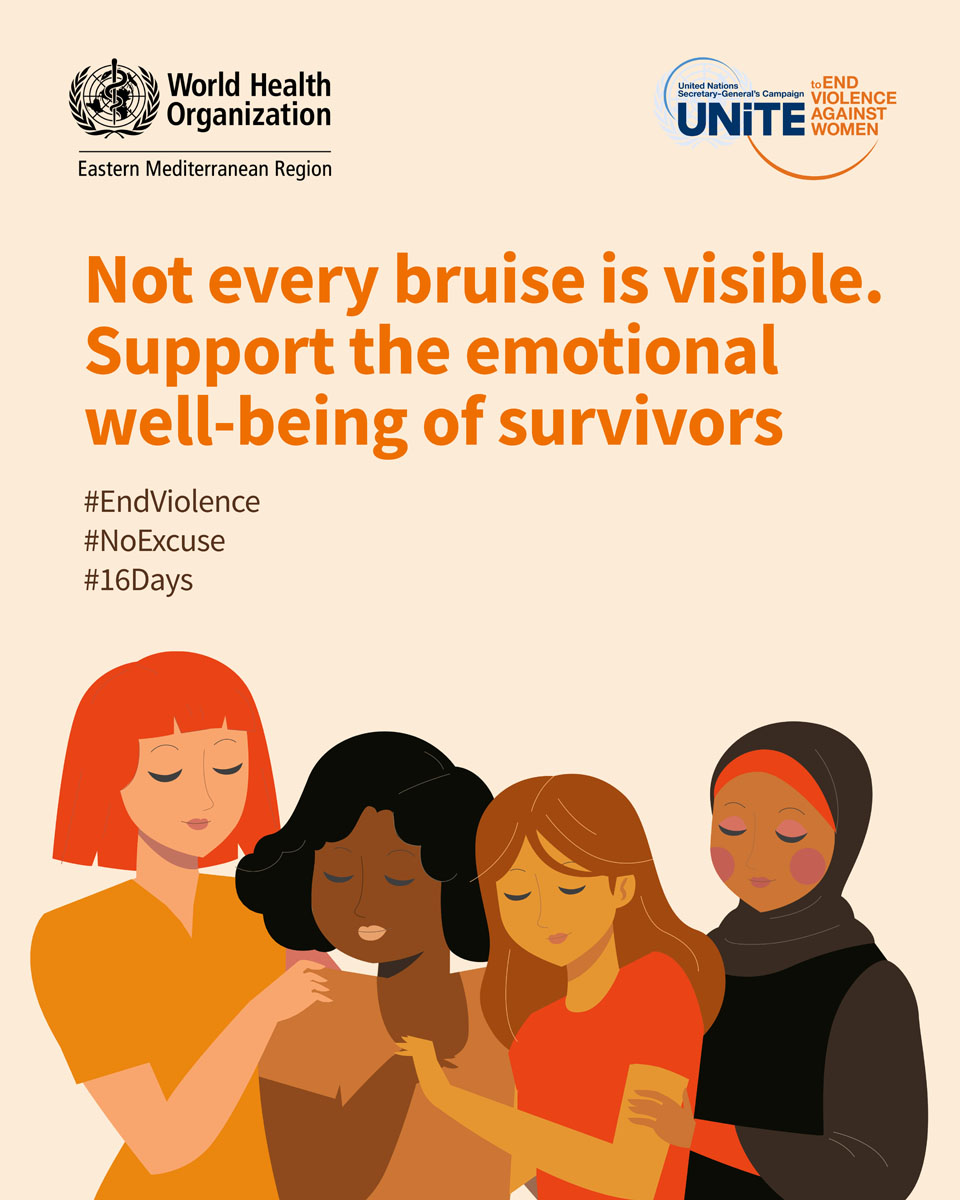 16 Days of Activism against Gender-Based Violence social media tile 2